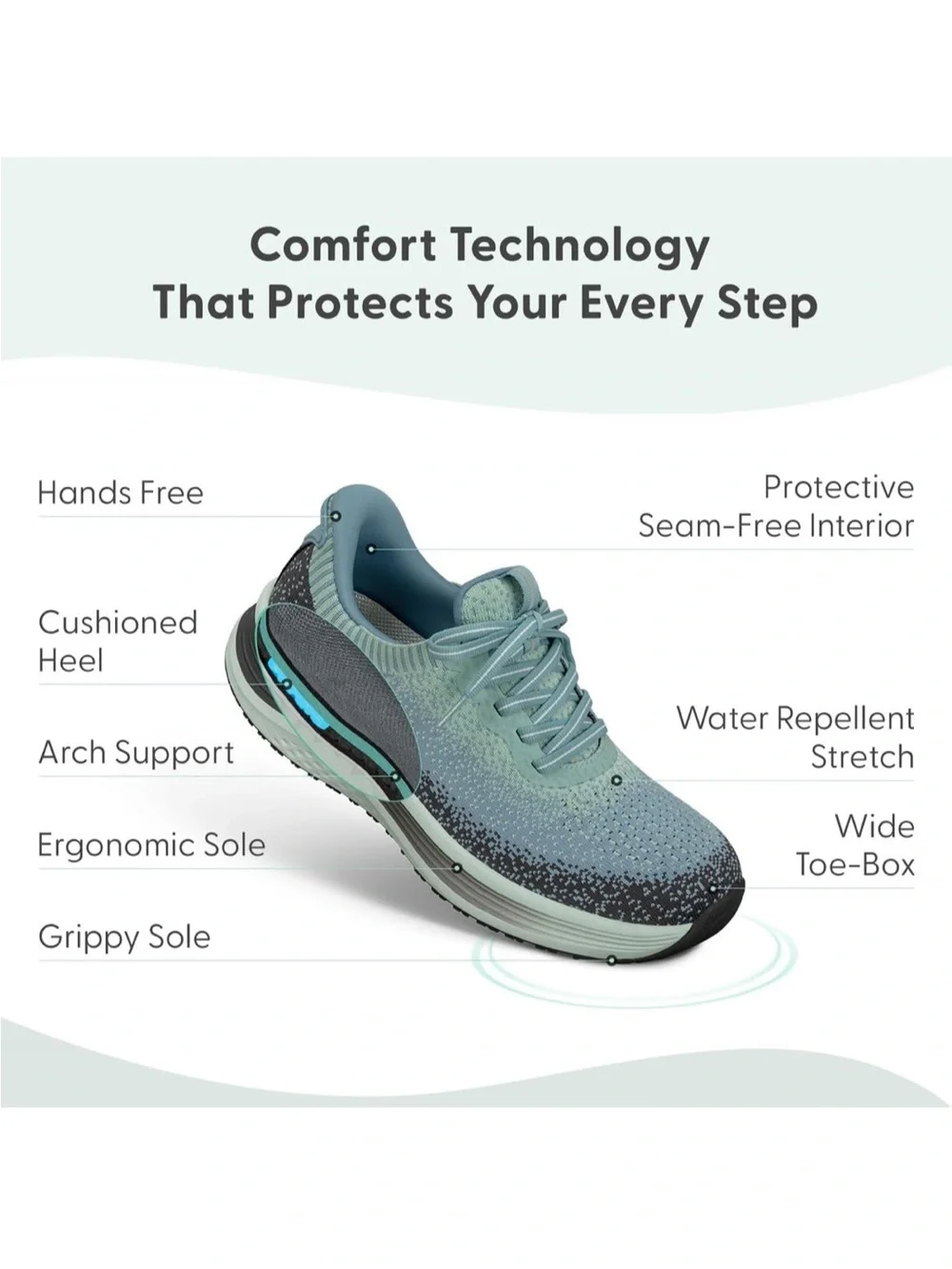 Orthofeet Women's Nira. 8.5 Size